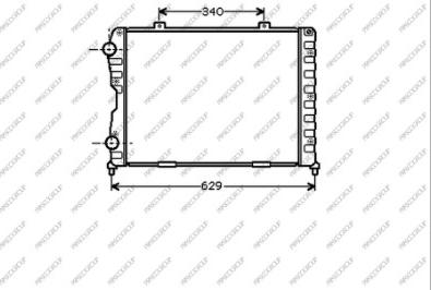 Prasco AA620R002 - Radiators, Motora dzesēšanas sistēma ps1.lv