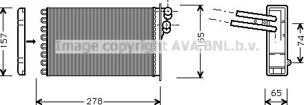 Prasco AI6156 - Siltummainis, Salona apsilde ps1.lv