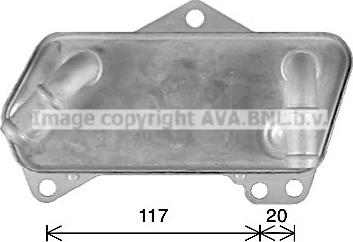 Prasco AI3435 - Eļļas radiators, Automātiskā pārnesumkārba ps1.lv