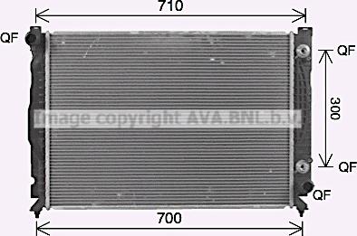 Prasco AI2431 - Radiators, Motora dzesēšanas sistēma ps1.lv