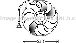 Prasco AI7509 - Ventilators, Motora dzesēšanas sistēma ps1.lv