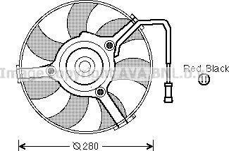 Prasco AI7504 - Ventilators, Motora dzesēšanas sistēma ps1.lv