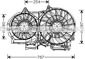 Prasco AI7505 - Ventilators, Motora dzesēšanas sistēma ps1.lv