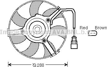 Prasco AI7516 - Ventilators, Motora dzesēšanas sistēma ps1.lv