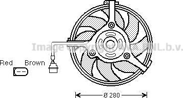 Prasco AI7510 - Ventilators, Motora dzesēšanas sistēma ps1.lv