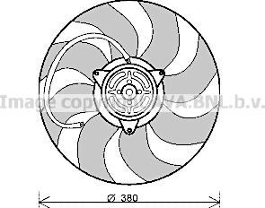 Prasco AI7513 - Ventilators, Motora dzesēšanas sistēma ps1.lv