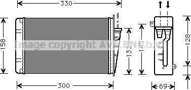 Prasco AL6015 - Siltummainis, Salona apsilde ps1.lv