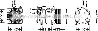 Prasco ALK090 - Kompresors, Gaisa kond. sistēma ps1.lv
