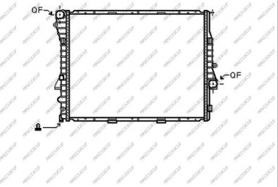 Prasco BM820R005 - Radiators, Motora dzesēšanas sistēma ps1.lv