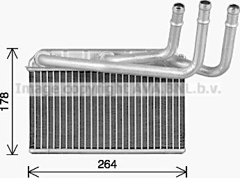 Prasco BW6599 - Siltummainis, Salona apsilde ps1.lv