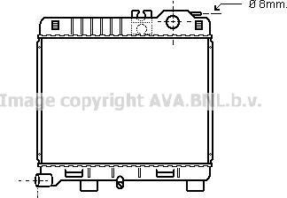 Prasco BW2033 - Radiators, Motora dzesēšanas sistēma ps1.lv