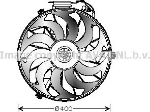 Prasco BW7507 - Ventilators, Motora dzesēšanas sistēma ps1.lv