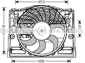 Prasco BW7514 - Ventilators, Motora dzesēšanas sistēma ps1.lv