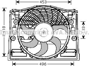 Prasco BW7513 - Ventilators, Motora dzesēšanas sistēma ps1.lv