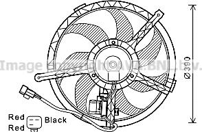 Prasco BW7534 - Ventilators, Motora dzesēšanas sistēma ps1.lv