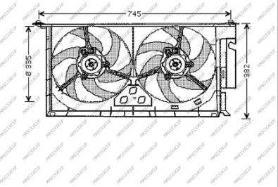 Prasco CI915F004 - Ventilators, Motora dzesēšanas sistēma ps1.lv