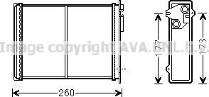 Prasco CN6260 - Siltummainis, Salona apsilde ps1.lv