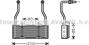 Prasco CN3022 - Eļļas radiators, Motoreļļa ps1.lv