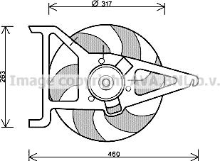 Prasco CN7544 - Ventilators, Motora dzesēšanas sistēma ps1.lv