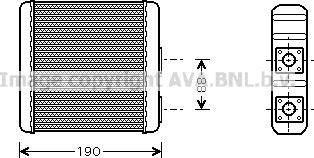 Prasco DN6133 - Siltummainis, Salona apsilde ps1.lv