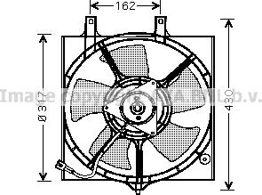 Prasco DN7510 - Ventilators, Motora dzesēšanas sistēma ps1.lv