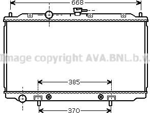 Prasco DNA2218 - Radiators, Motora dzesēšanas sistēma ps1.lv