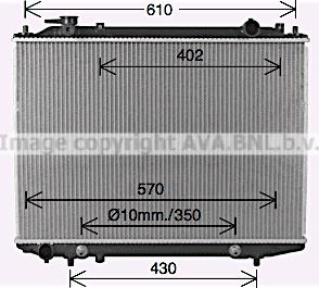 Prasco FD2664 - Radiators, Motora dzesēšanas sistēma ps1.lv