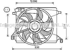 Prasco FD7560 - Ventilators, Motora dzesēšanas sistēma ps1.lv