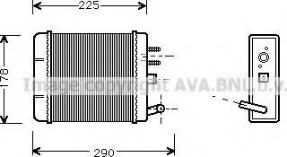 Prasco FT6085 - Siltummainis, Salona apsilde ps1.lv