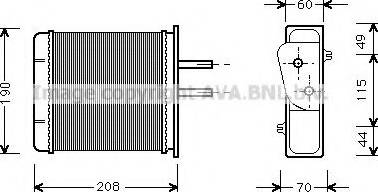 Prasco FT6150 - Siltummainis, Salona apsilde ps1.lv