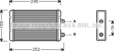 Prasco FT6220 - Siltummainis, Salona apsilde ps1.lv