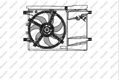 Prasco FT342F005 - Ventilators, Motora dzesēšanas sistēma ps1.lv