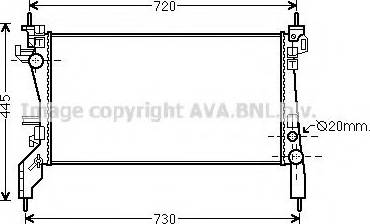 Prasco FT2380 - Radiators, Motora dzesēšanas sistēma ps1.lv