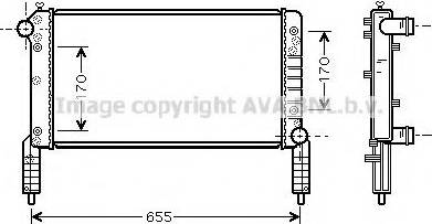 Prasco FT2263 - Radiators, Motora dzesēšanas sistēma ps1.lv