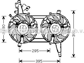 Prasco FT7542 - Ventilators, Motora dzesēšanas sistēma ps1.lv