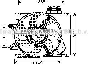 Prasco FT7286 - Ventilators, Motora dzesēšanas sistēma ps1.lv