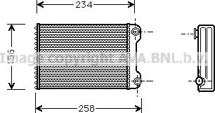 Prasco FTA6242 - Siltummainis, Salona apsilde ps1.lv