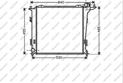 Prasco HN040R005 - Radiators, Motora dzesēšanas sistēma ps1.lv