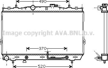 Prasco HY2105 - Radiators, Motora dzesēšanas sistēma ps1.lv