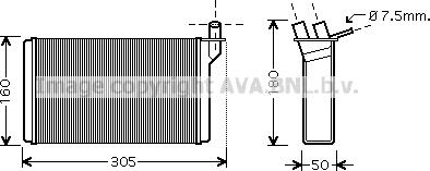 Prasco LA6018 - Siltummainis, Salona apsilde ps1.lv