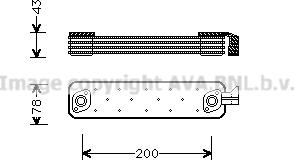 Prasco ME3002 - Eļļas radiators, Motoreļļa ps1.lv