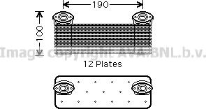 Prasco ME3214 - Eļļas radiators, Motoreļļa ps1.lv