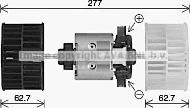 Prasco MN8138 - Elektromotors, Salona ventilācija ps1.lv