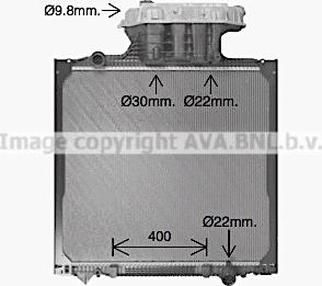 Prasco MN2156 - Radiators, Motora dzesēšanas sistēma ps1.lv