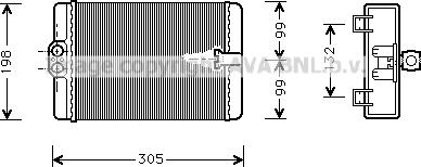 Prasco MS6186 - Siltummainis, Salona apsilde ps1.lv