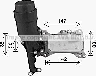 Prasco MS3741H - Eļļas radiators, Motoreļļa ps1.lv