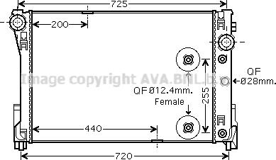 Prasco MS2452 - Radiators, Motora dzesēšanas sistēma ps1.lv