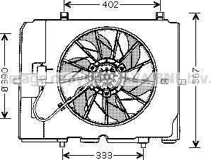 Prasco MS7502 - Ventilators, Motora dzesēšanas sistēma ps1.lv
