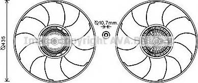 Prasco MSC603 - Ventilators, Motora dzesēšanas sistēma ps1.lv