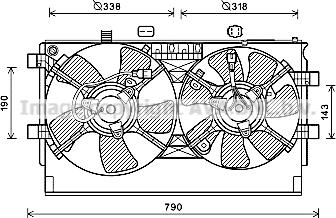 Prasco MT7529 - Ventilators, Motora dzesēšanas sistēma ps1.lv